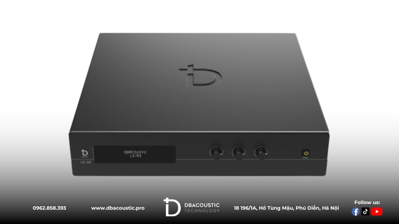 Đẩy công suất LX-A5 có ngoại hình, thiết kế ấn tượng.