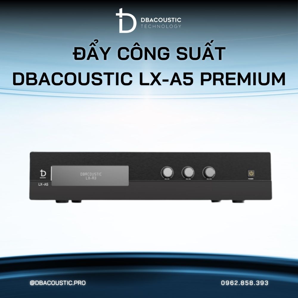Cục đẩy công suất DBACOUSTIC LX-A5 Premium - Ảnh 2