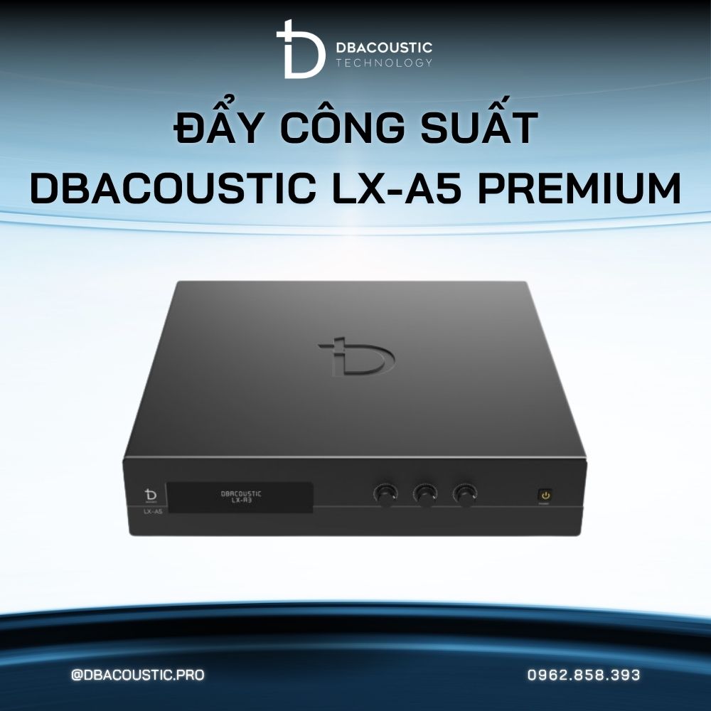 Cục đẩy công suất DBACOUSTIC LX-A5 Premium - Ảnh 3