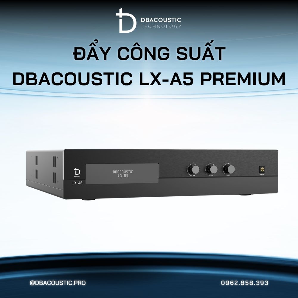 Cục đẩy công suất DBACOUSTIC LX-A5 Premium - Ảnh 5