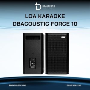 Alternative view of Loa karaoke DBACOUSTIC Force 10