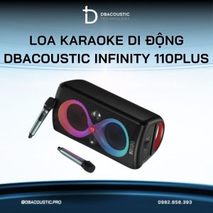 Alternative view of Loa karaoke di động DBACOUSTIC Infinity 110Plus