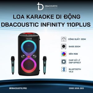 Loa karaoke di động DBACOUSTIC Infinity 110Plus