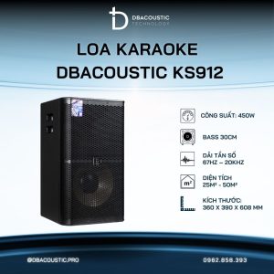 Loa karaoke DBACOUSTIC KS912
