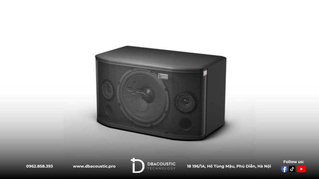 DBAcoustic KSX-10 có thiết kế nằm ngang sang trọng.