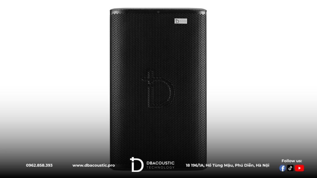 Loa karaoke DBAcoustic LX-S32 SA nổi bật với tone đen mạnh mẽ