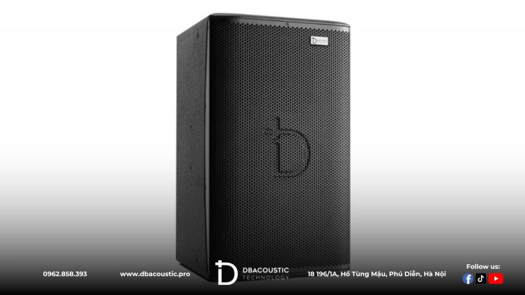 Loa karaoke DBAcoustic LX-S32 SA có công suất 300W.