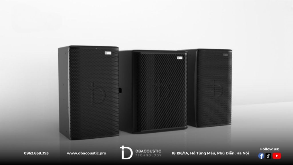 Loa Karaoke DBAcoustic LX-S52 có ngoại hình đẹp, sang trọng