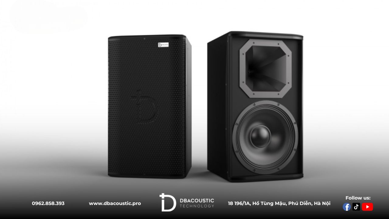 DBAcoustic LX S52 có công suất 400/800W