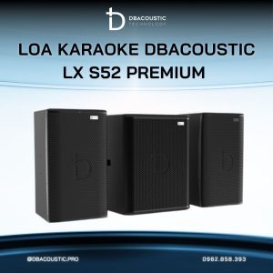 Loa karaoke DBACOUSTIC LX-S52 PREMIUM - Ảnh 4