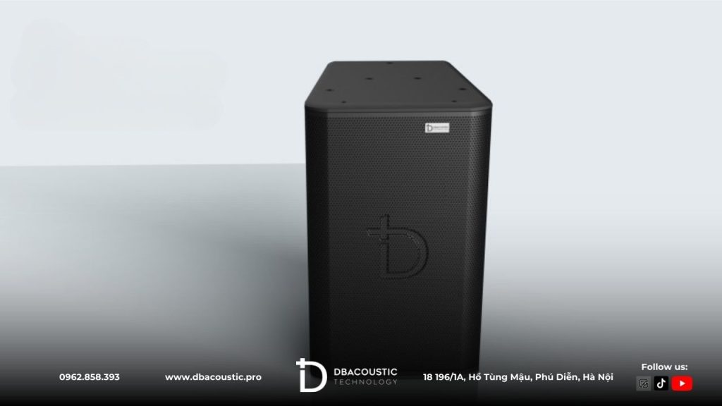 DBAcoustic LX-S82 là Loa Full, 2 đường tiếng, Bass 30cm, Treble kèn