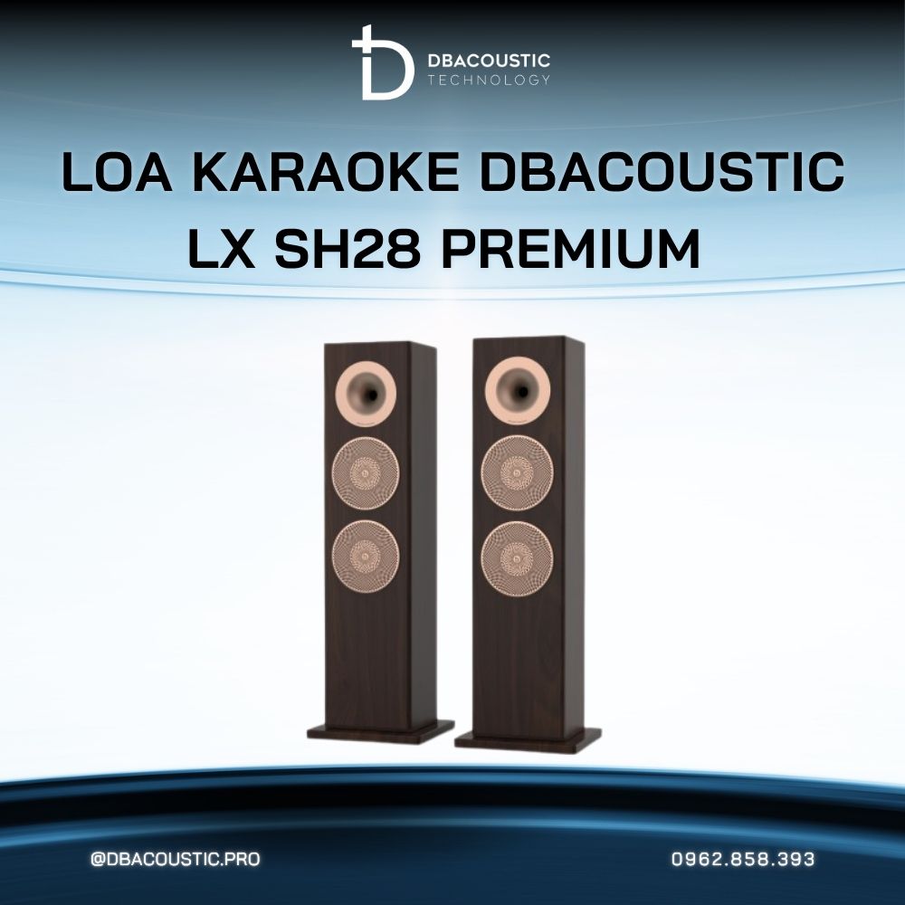 Loa cây karaoke DBACOUSTIC LX-SH28 PREMIUM - Ảnh 2