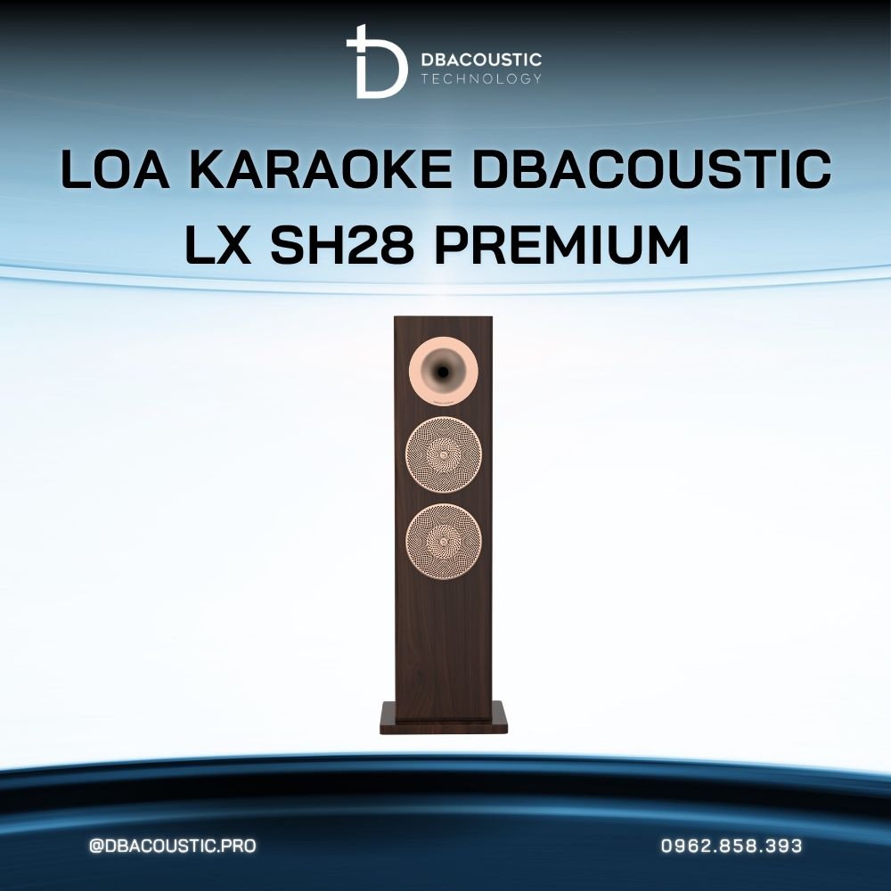 Loa cây karaoke DBACOUSTIC LX-SH28 PREMIUM - Ảnh 5