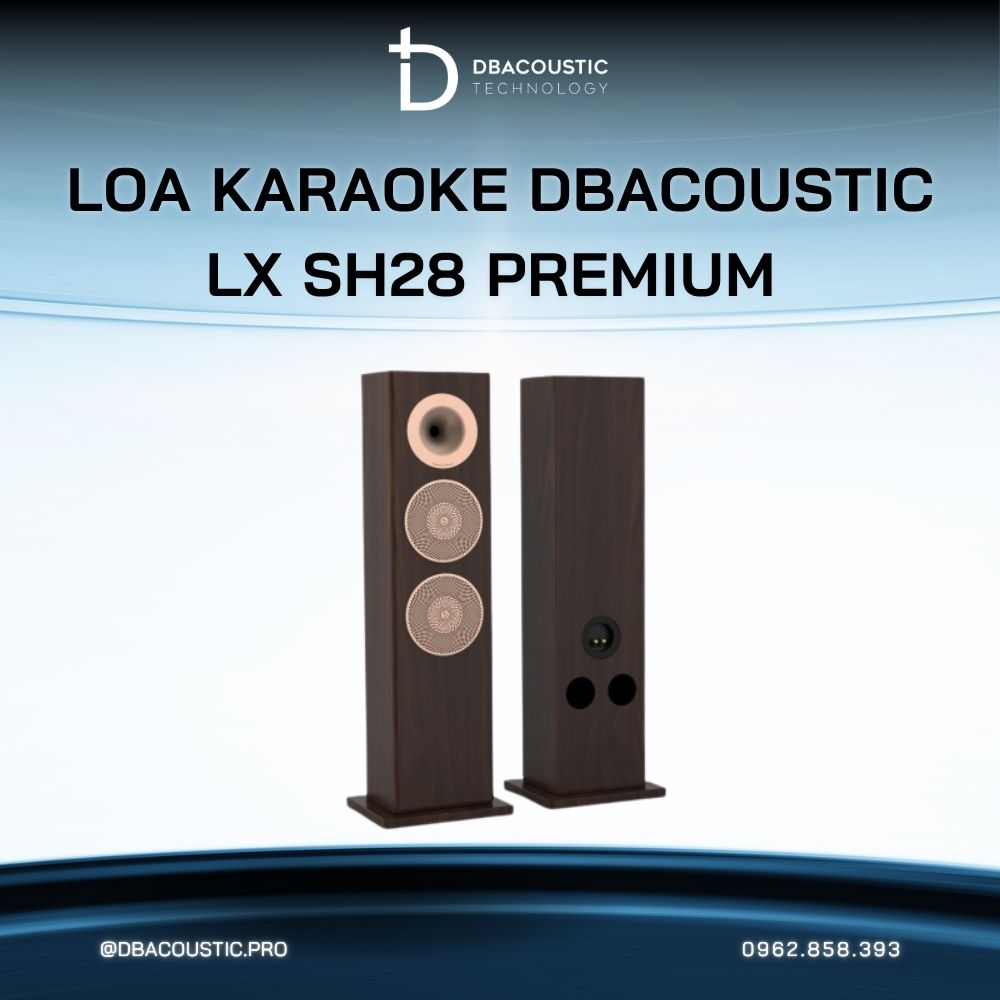 Loa cây karaoke DBACOUSTIC LX-SH28 PREMIUM - Ảnh 7