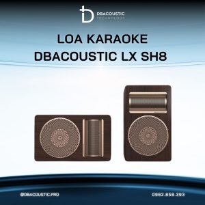 Alternative view of Loa karaoke bookshelf DBACOUSTIC LX-SH8