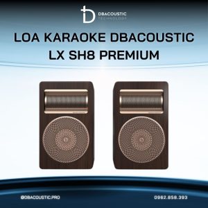 Loa karaoke bookshelf DBACOUSTIC LX-SH8 PREMIUM - Ảnh 3