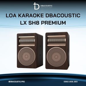 Loa karaoke bookshelf DBACOUSTIC LX-SH8 PREMIUM - Ảnh 4