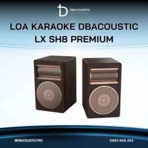 Loa karaoke bookshelf DBACOUSTIC LX-SH8 PREMIUM - Ảnh 5