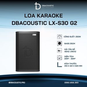 Loa karaoke DBACOUSTIC LX-S30 G2