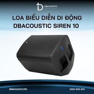 Alternative view of Loa biểu diễn di động DBACOUSTIC Siren 10