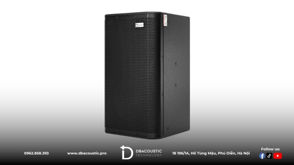 Loa karaoke DBAcoustic Force 10 là loa full range bass 25