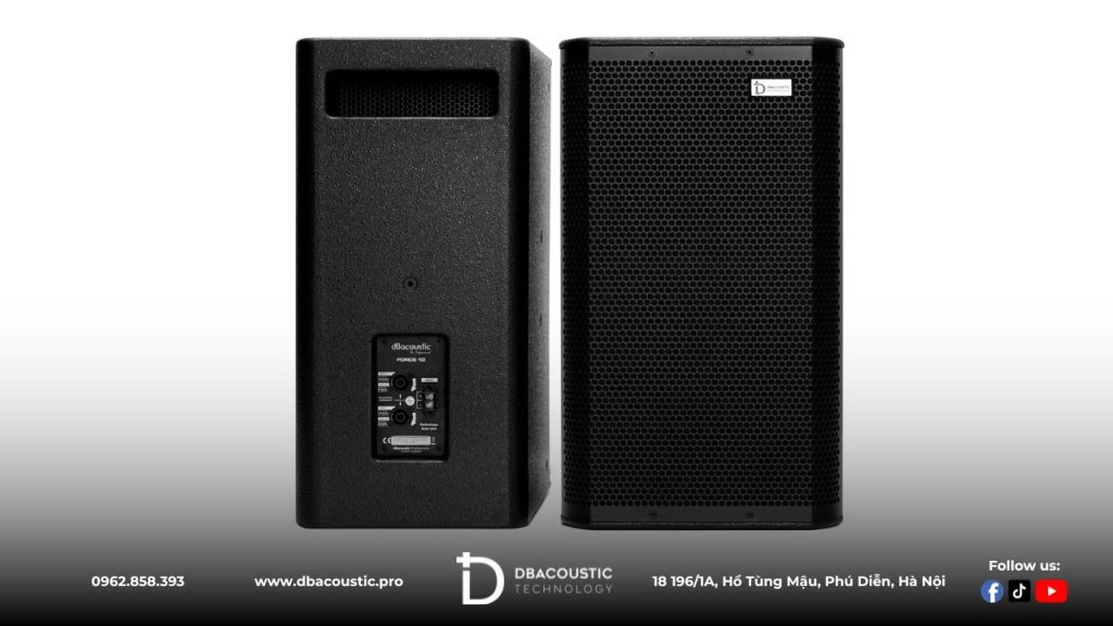 Loa karaoke Force 10 dễ dàng phối ghép cùng các thiết bị khác