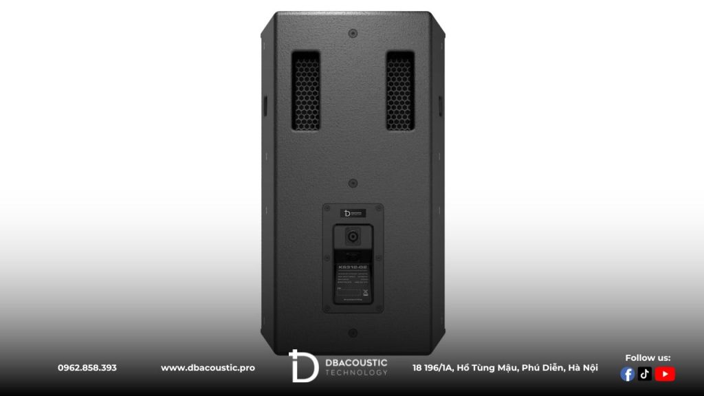 DBAcoustic KS312 G2 có phần vỏ loa được làm từ chất liệu cứng cáp