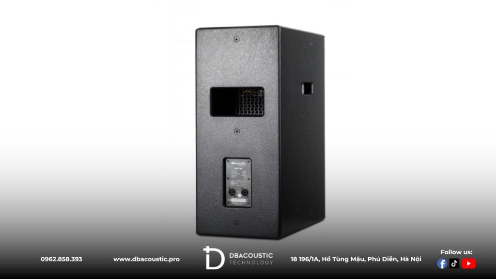 DBAcoustic KS712 sở hữu công suất định mức 400W, tối đa lên đến 1600W