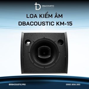 Alternative view of Loa kiểm âm sân khấu DBACOUSTIC KM-15