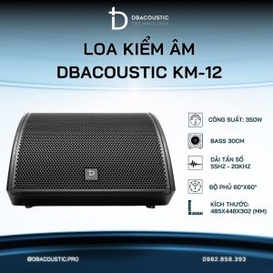 Loa kiểm âm sân khấu DBACOUSTIC KM-12