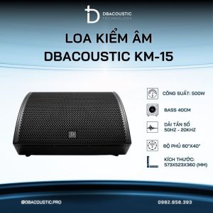 Loa kiểm âm sân khấu DBACOUSTIC KM-15