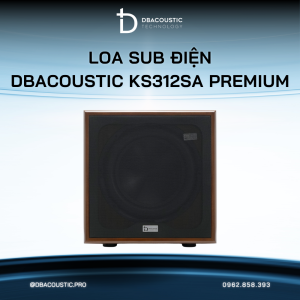 Loa sub điện karaoke DBACOUSTIC KS312SA - Ảnh 3