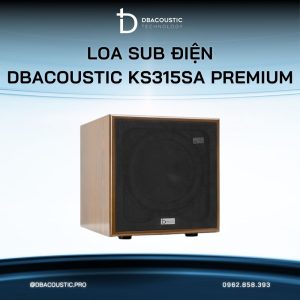 Alternative view of Loa sub điện karaoke DBACOUSTIC KS315SA PREMIUM