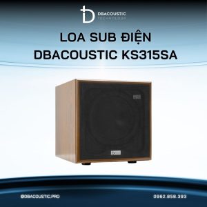 Alternative view of Loa sub điện karaoke DBACOUSTIC KS315SA
