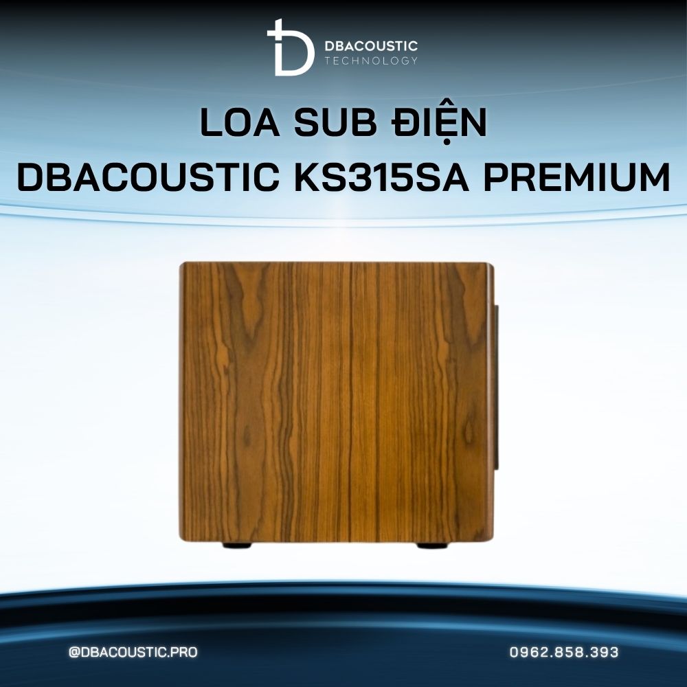Loa sub điện karaoke DBACOUSTIC KS315SA PREMIUM - Ảnh 6