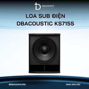 Alternative view of Loa sub hơi karaoke DBACOUSTIC KS715S