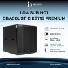 Loa sub hơi karaoke DBACOUSTIC KS718 PREMIUM