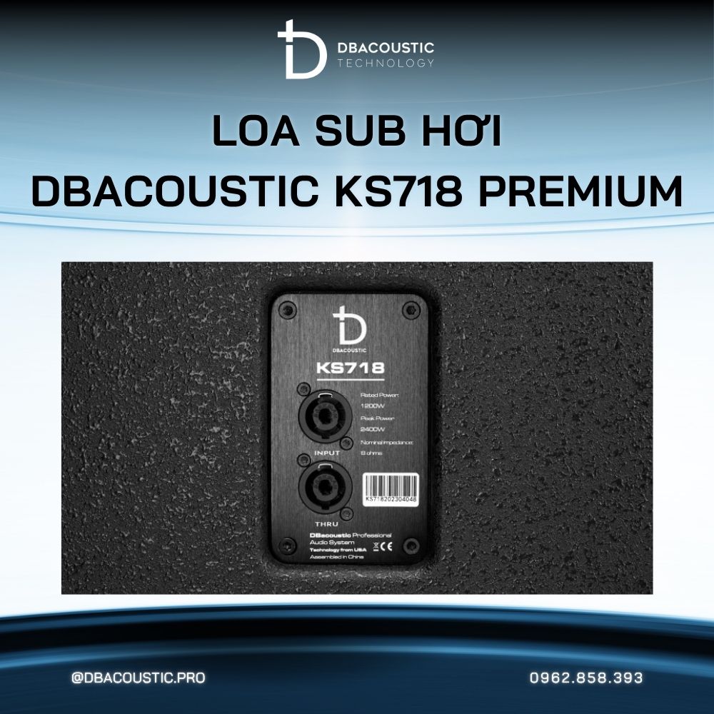 Loa sub hơi karaoke DBACOUSTIC KS718 PREMIUM - Ảnh 8