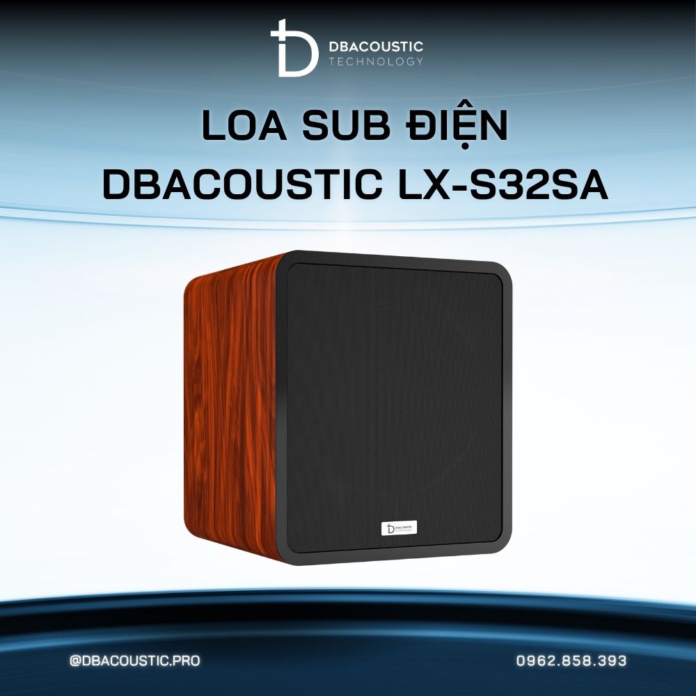 Loa sub điện karaoke DBACOUSTIC LX-S32SA - Ảnh 2