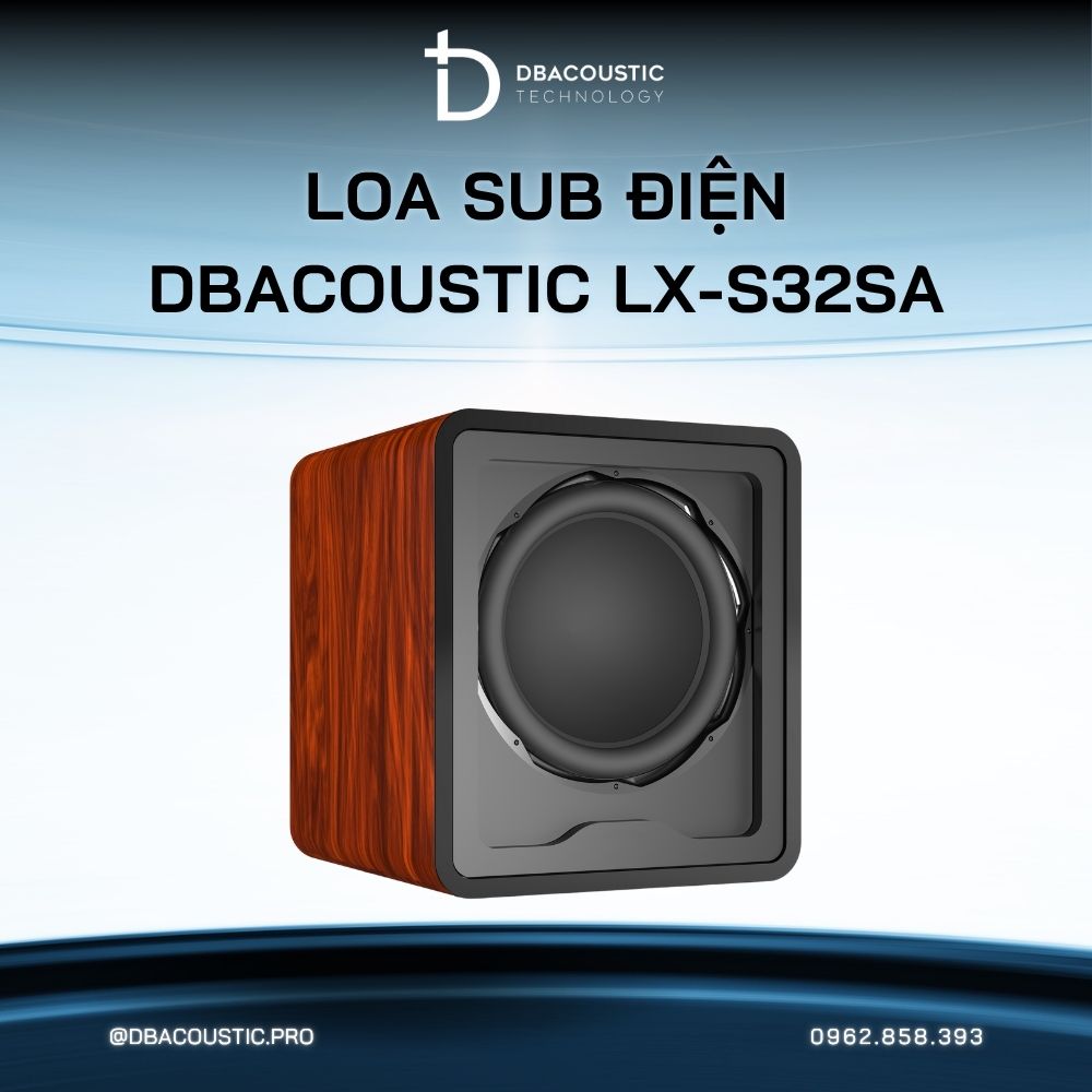 Loa sub điện karaoke DBACOUSTIC LX-S32SA - Ảnh 4
