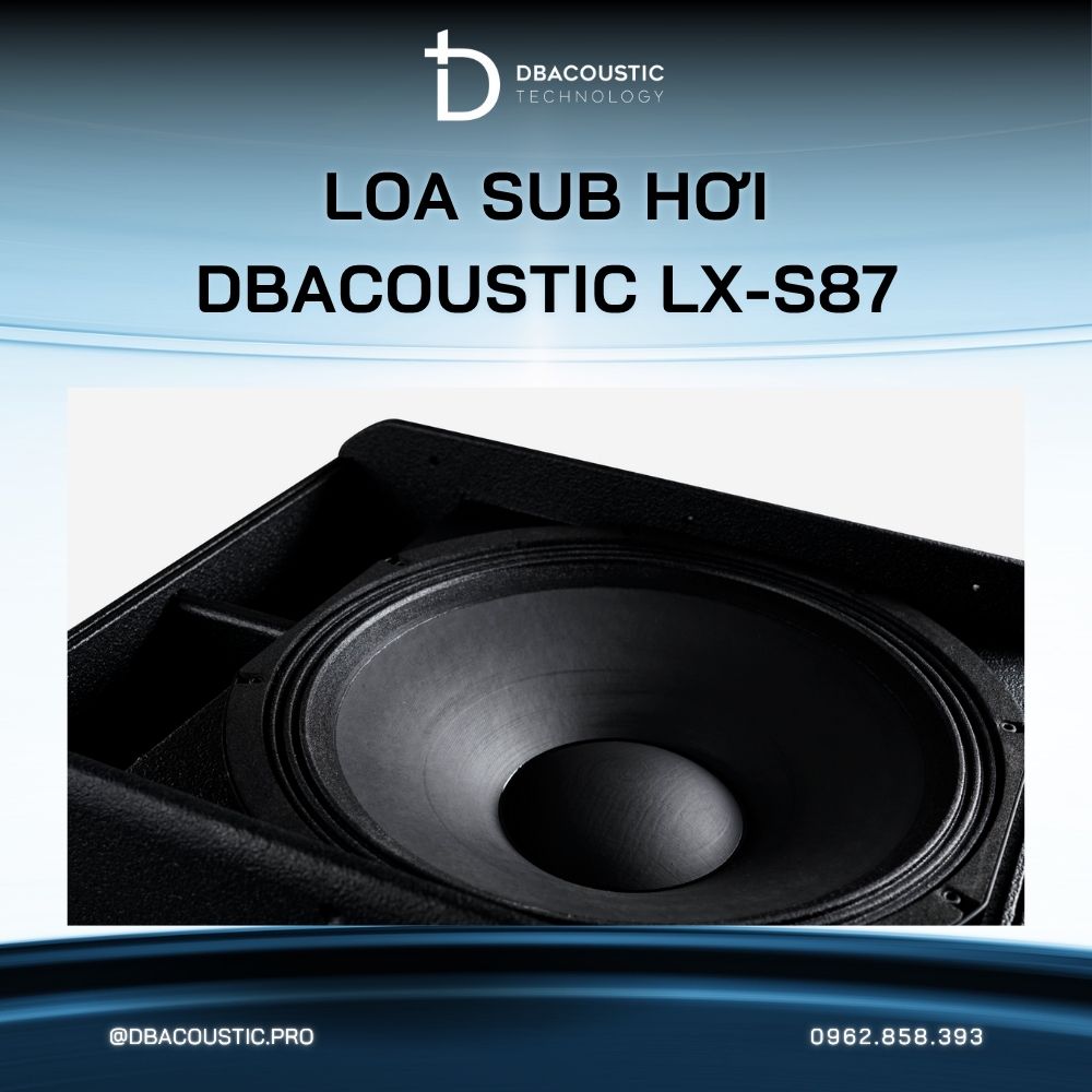 Loa sub hơi karaoke DBACOUSTIC LX-S87 - Ảnh 2