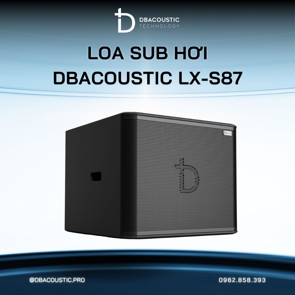 Loa sub hơi karaoke DBACOUSTIC LX-S87 - Ảnh 4