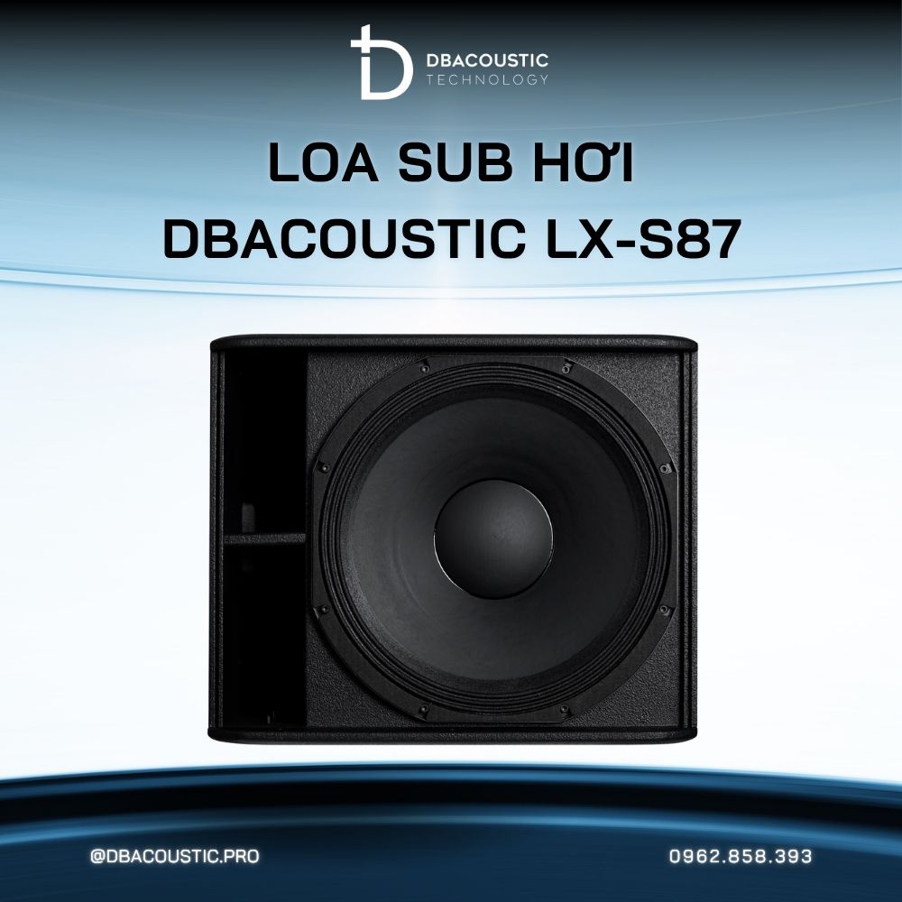 Loa sub hơi karaoke DBACOUSTIC LX-S87 - Ảnh 5