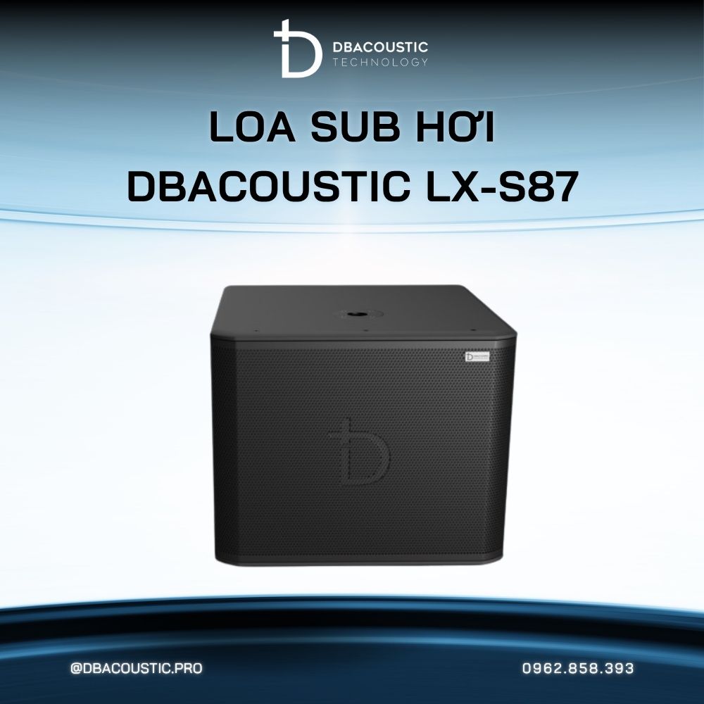 Loa sub hơi karaoke DBACOUSTIC LX-S87 - Ảnh 7