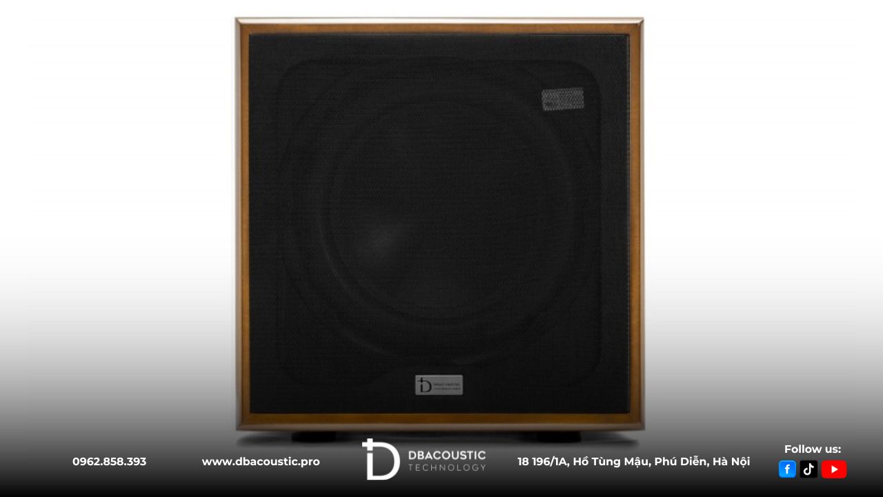 Loa sub DBAcoustic KS315SA sở hữu công suất 350W