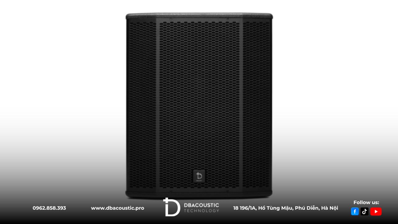 Loa sub DBAcoustic KS715S có bass 40 cm