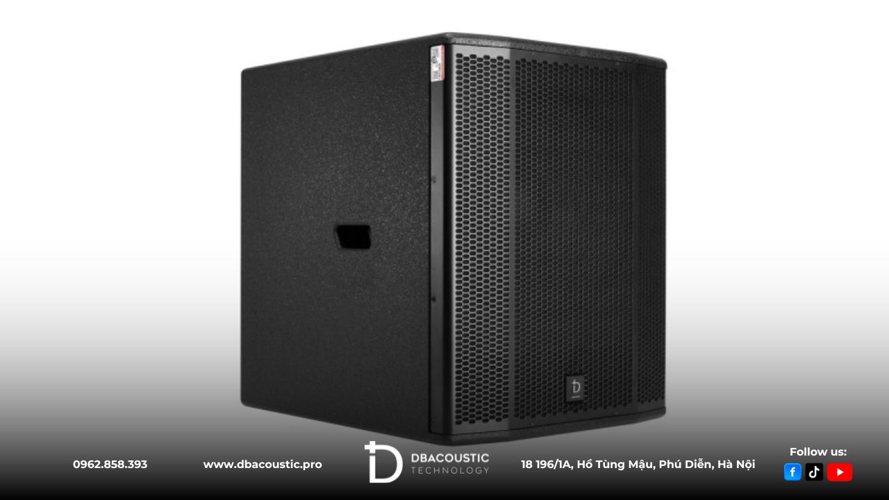 DBAcoustic KS715S có ngoại hình khá ấn tượng