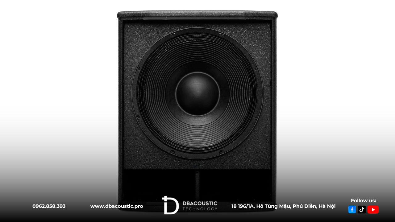 DBAcoustic KS715SA có công suất liên tục 500W