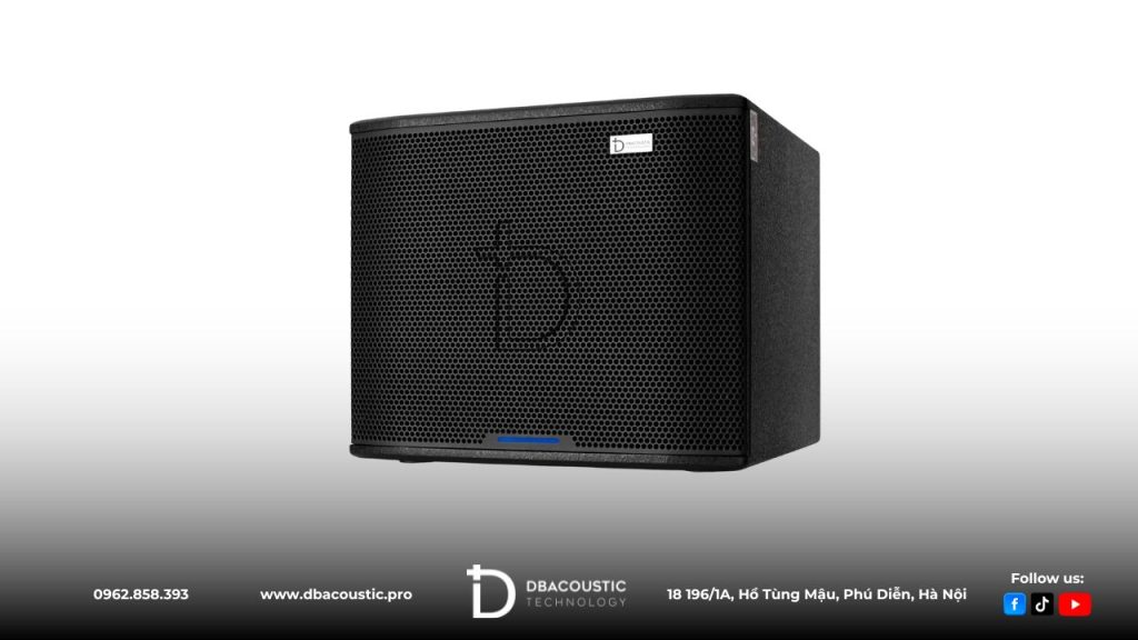 Loa sub woofer DBAcoustic LX-S32SA G2 sở hữu công suất 300W.