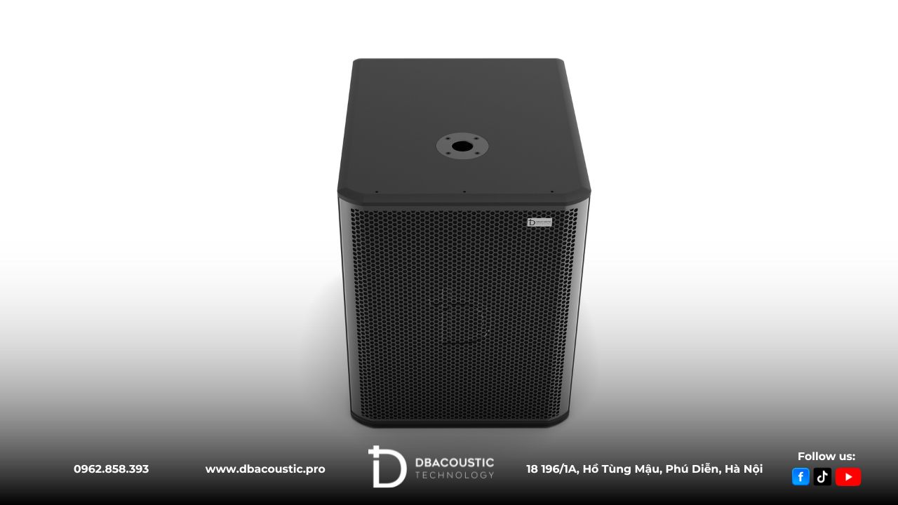 DBAcoustic LX-S55S trang bị sub 30cm